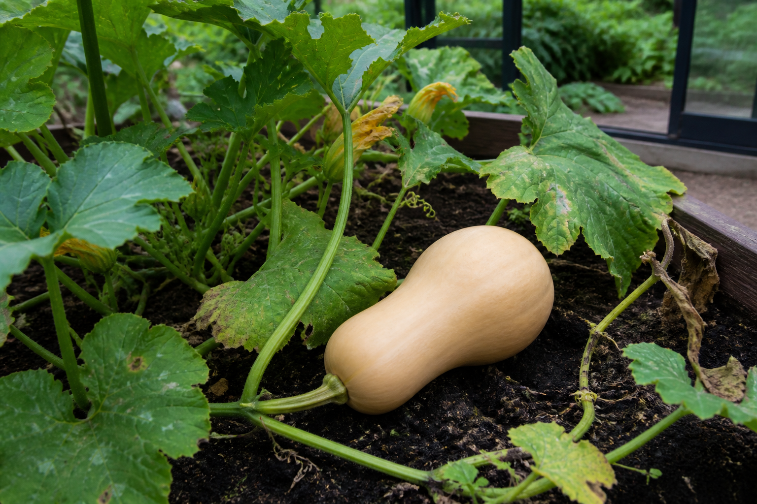 Hvornår kan man høste butternut squash?
