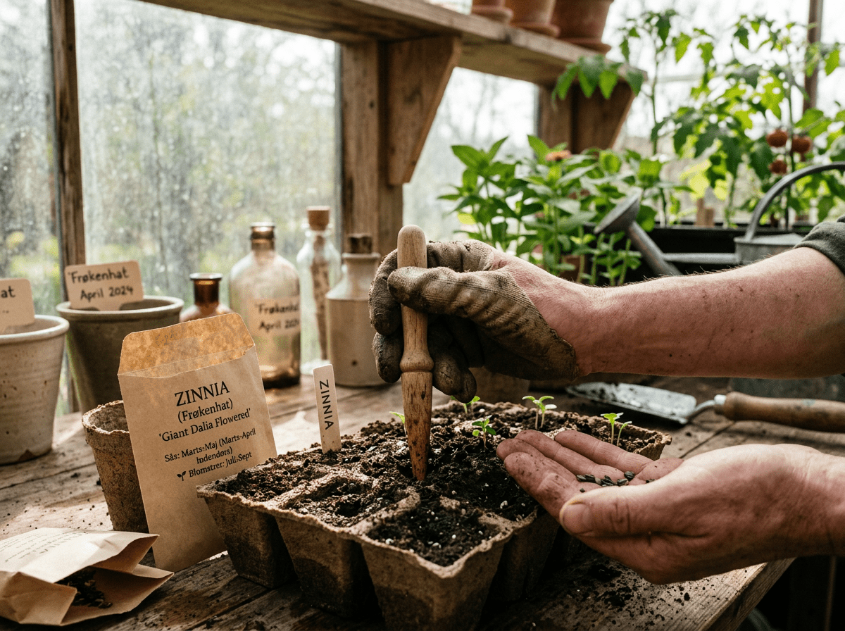 Hvornår sår man frøkenhatte frø