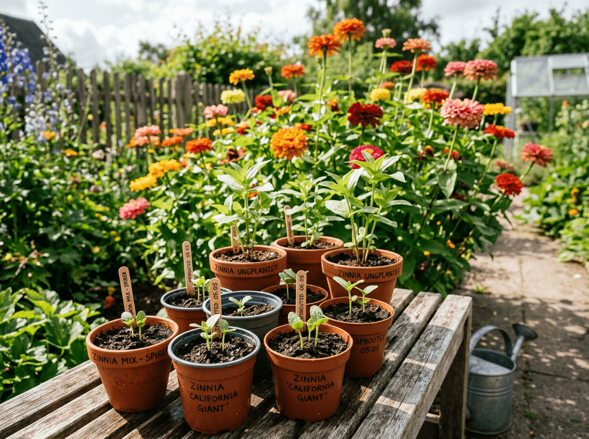 gode råd til at dyrke zinnia frø