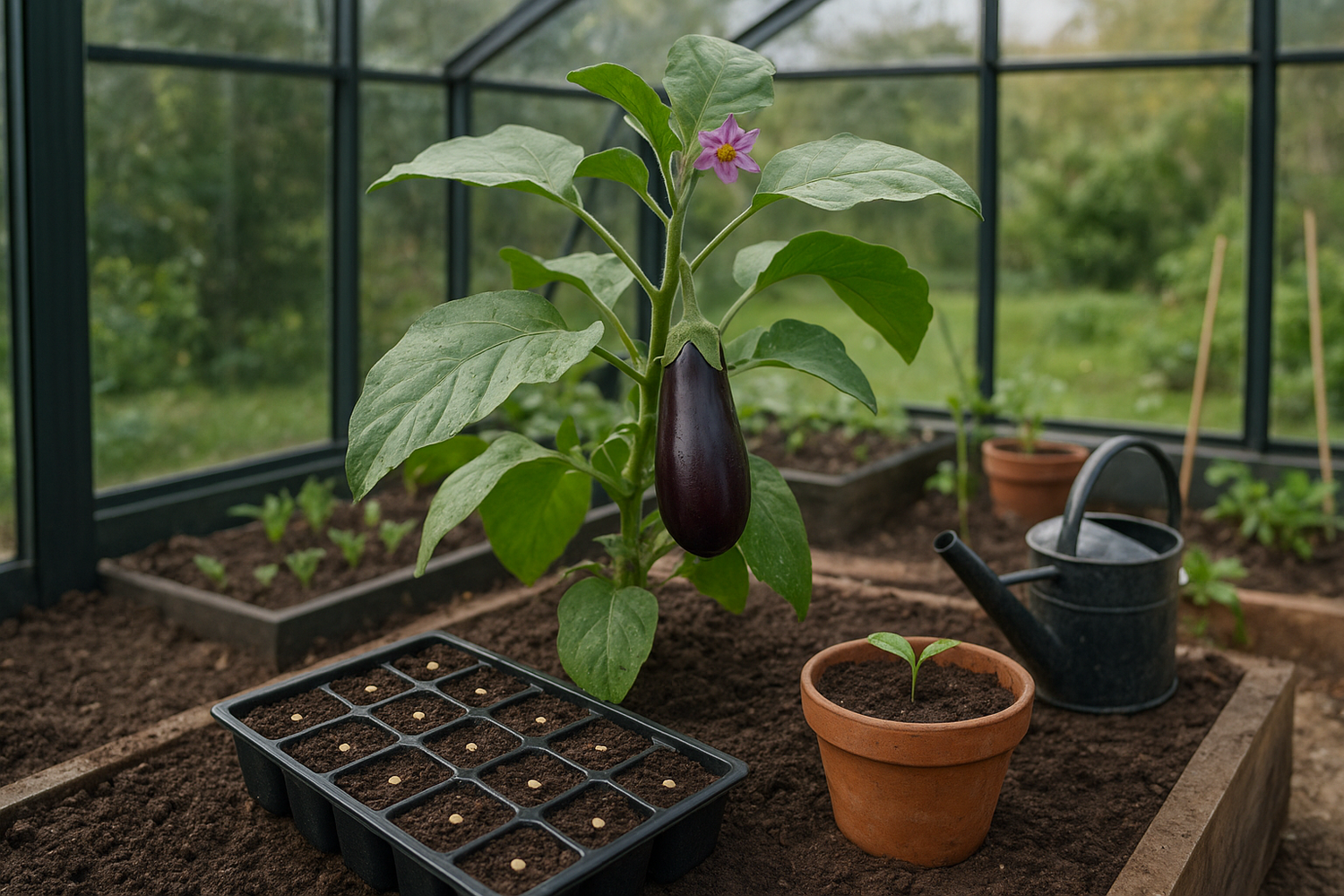 Hvor dybt skal aubergine sås? Guide til såning