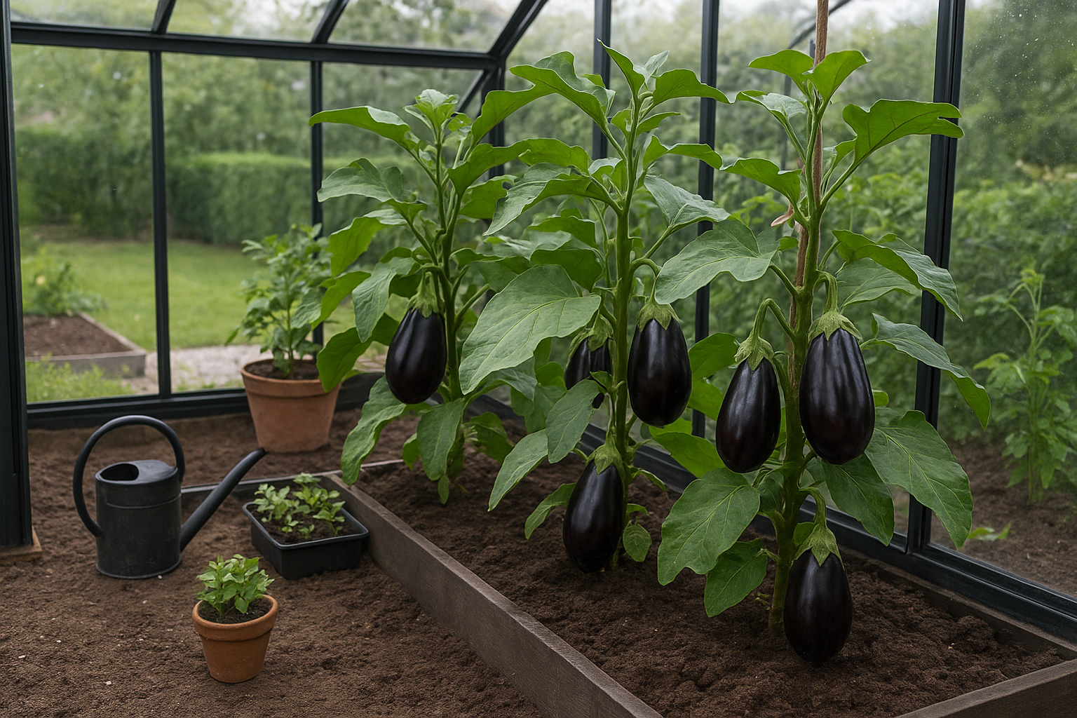 Planteafstand for aubergine – hvor tæt skal de stå?