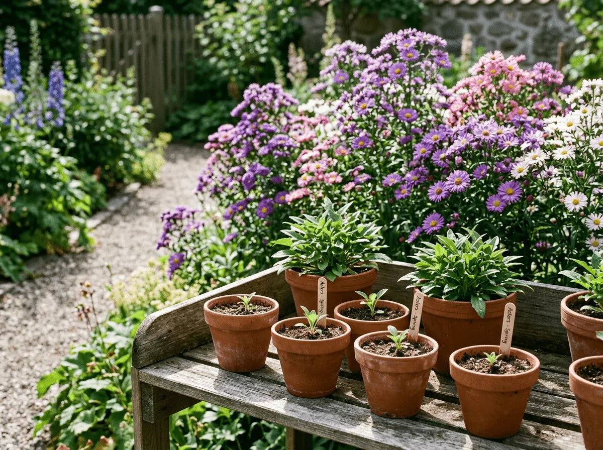 gode råd til at dyrke asters frø