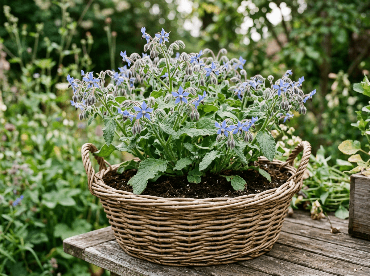 Hjulkrone frø i krukker