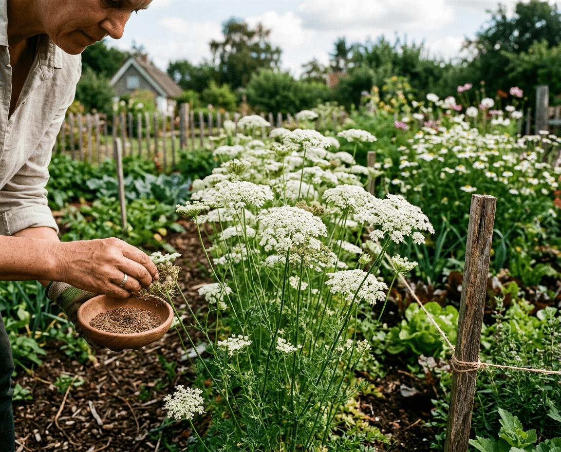 Hvor høj bliver gulerodsblomster frø? Få svaret her