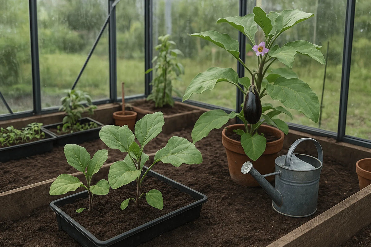 Hvornår sår man aubergine? Guide til såtid