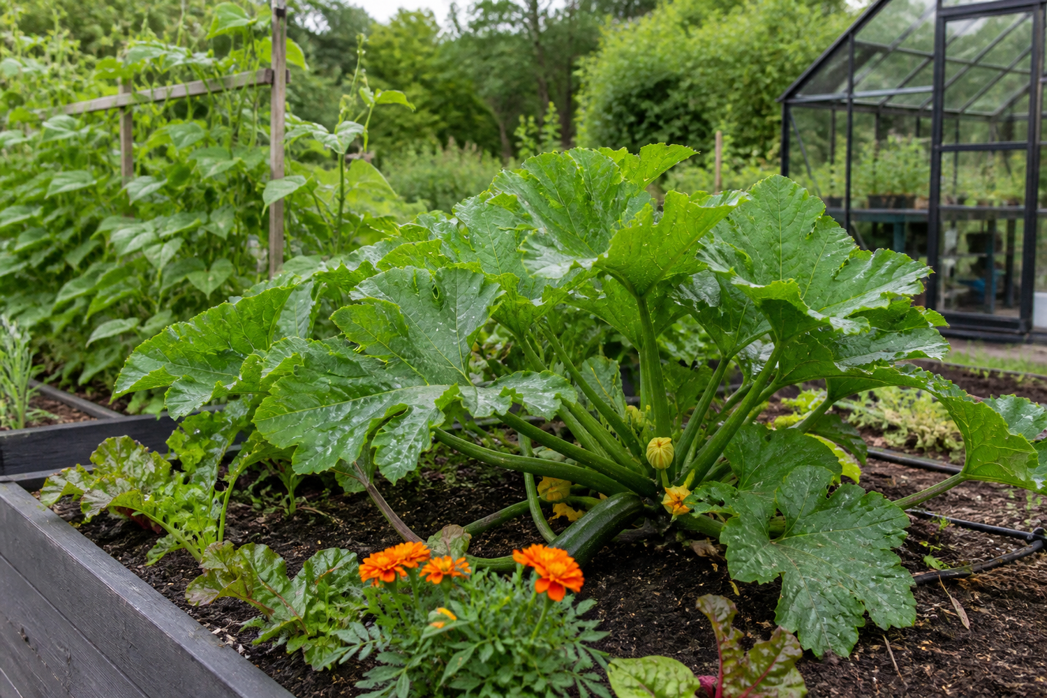 Hvad kan man plante sammen med squash? Guide