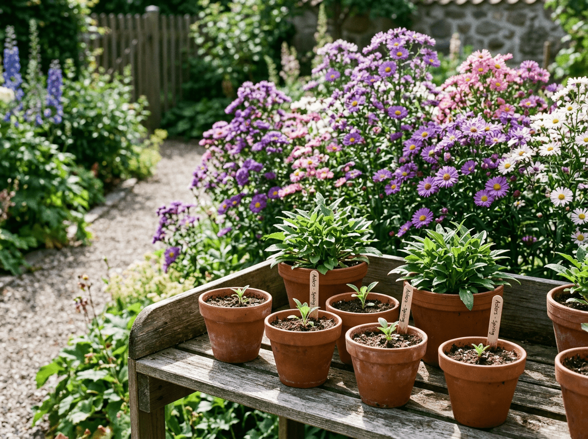 gode råd til at dyrke asters frø