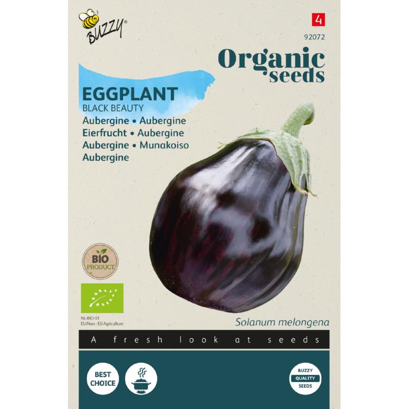 Aubergine 'Black Beauty' frø