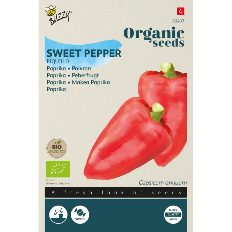 Sød peber 'Piquillo' frø