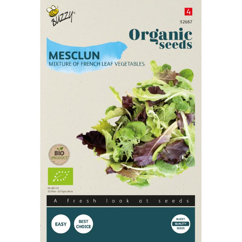 Fransk salatblanding 'Mesclun' frø