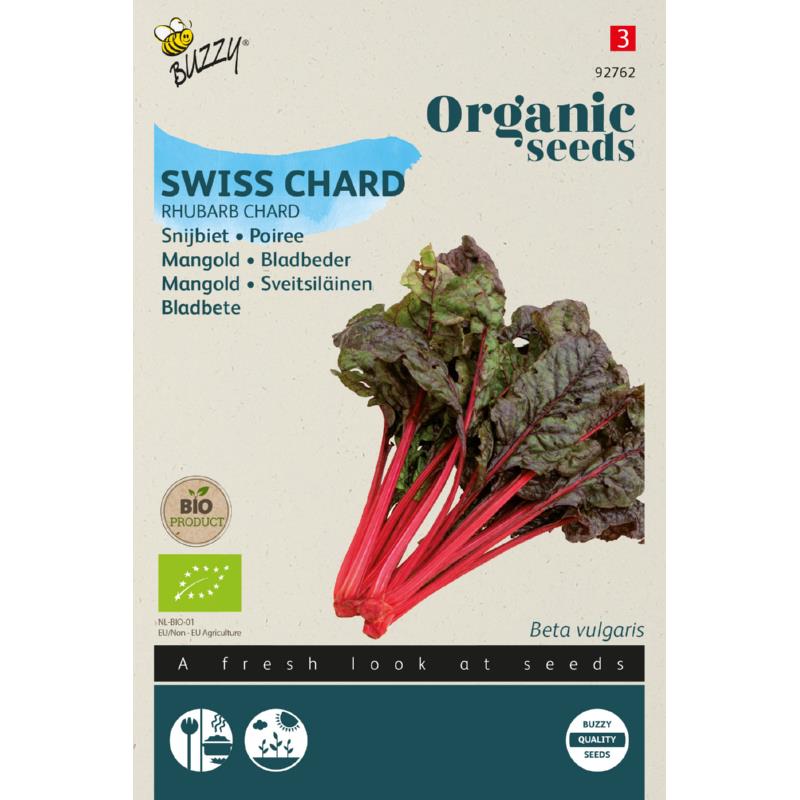 Bladbede 'Rhubarb Chard' frø