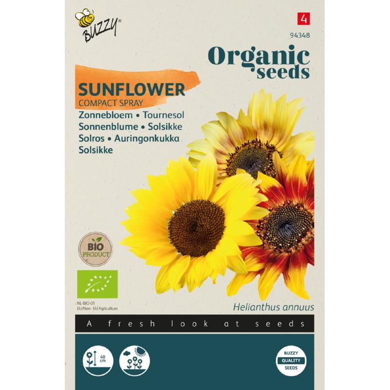 Solsikke 'Compact Spray' blanding frø