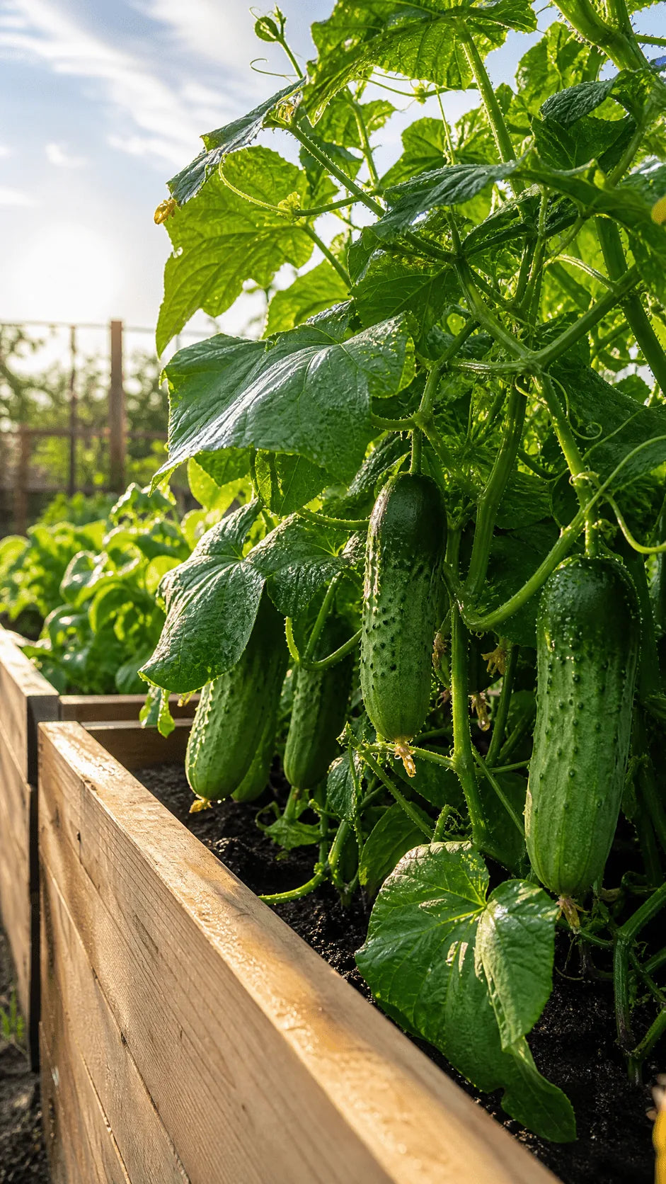 Agurk Bella frø – foto af agurkplanten