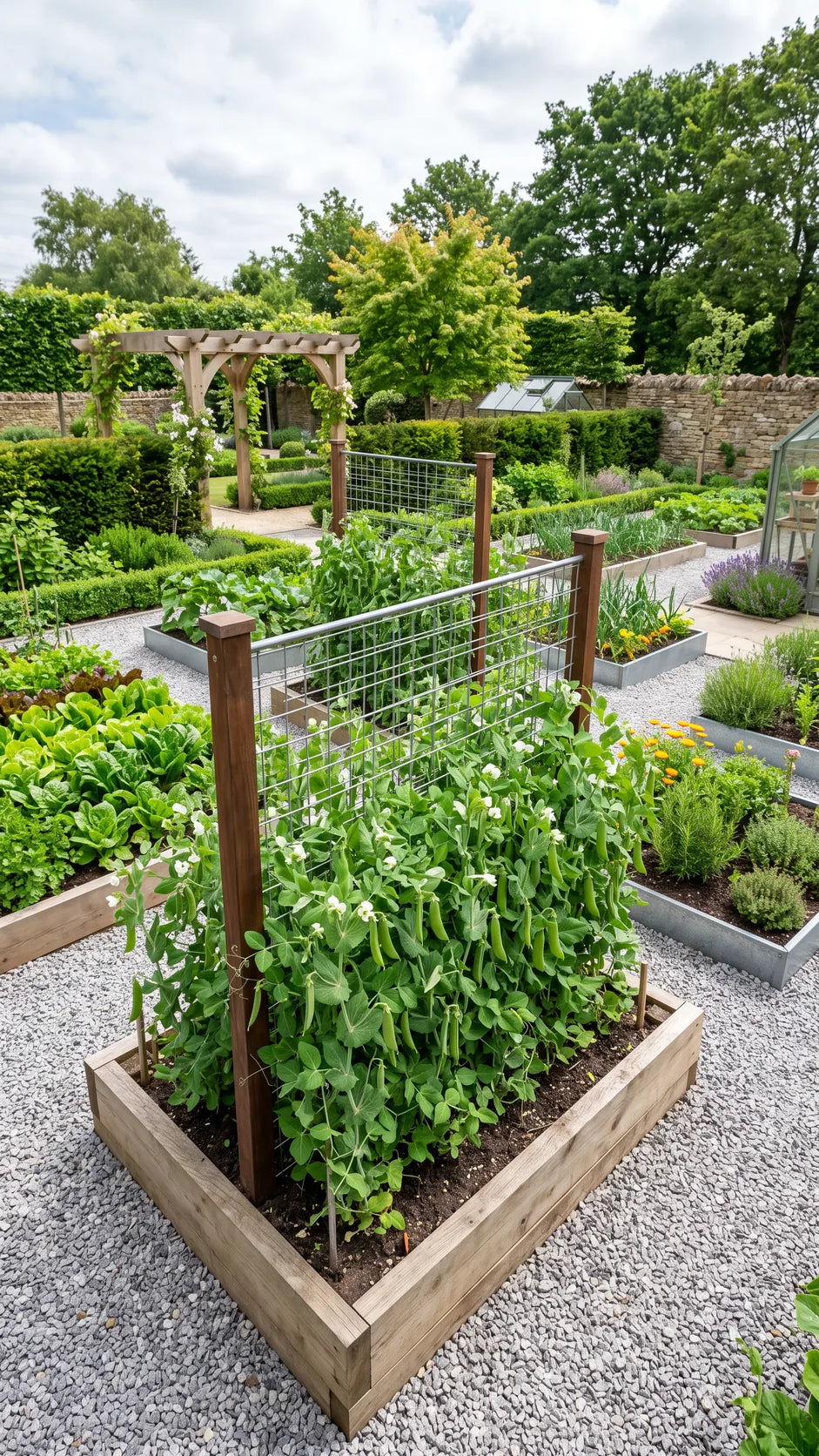 Sukkerært 'Record' frø – foto af bønne- eller ærteplanten