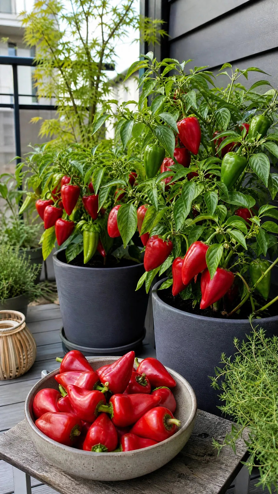 Sød peber 'Piquillo' frø – foto af grøntsagsplanten