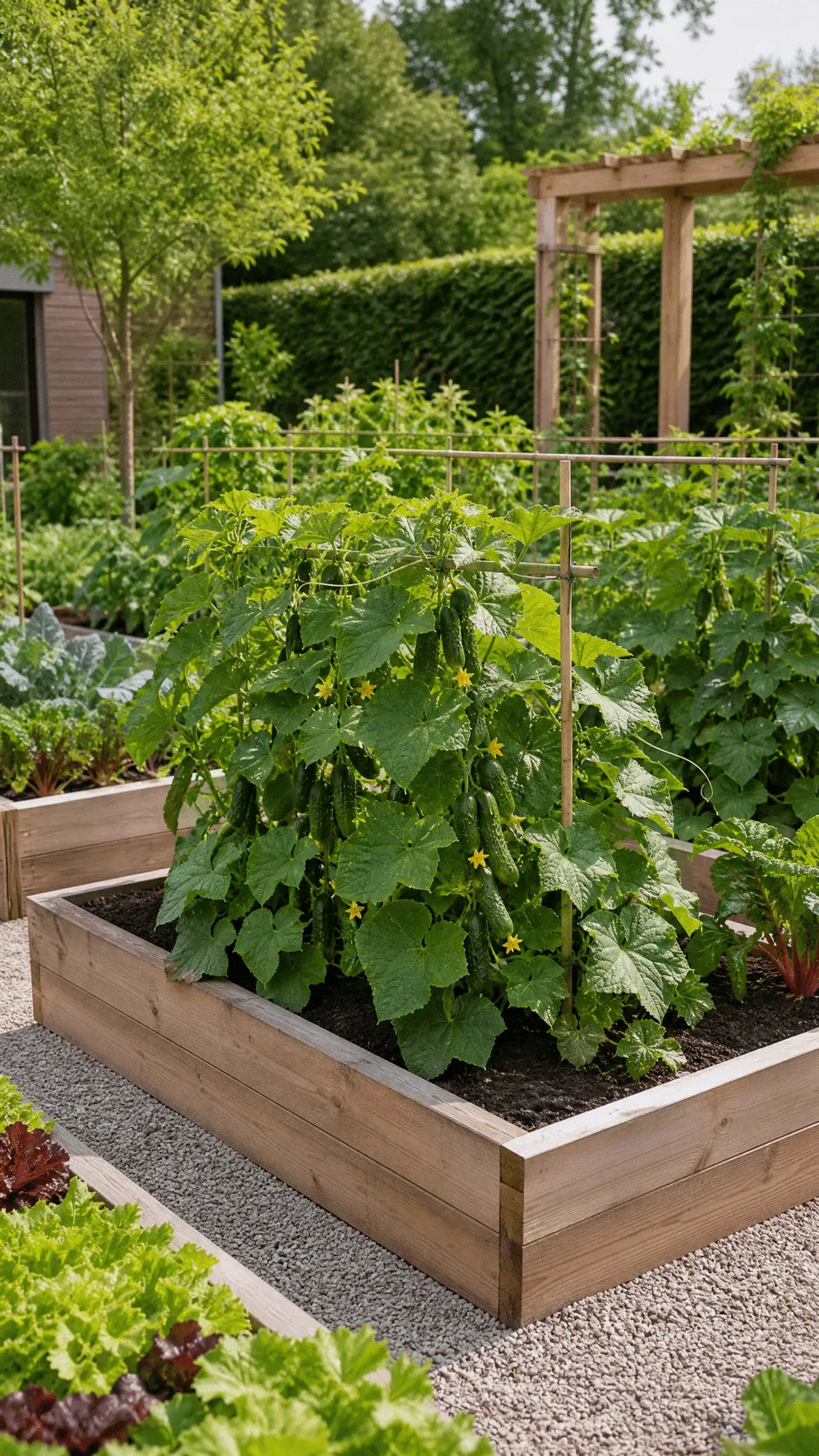 Agurk Cornichon de Paris frø – foto af agurkplanten