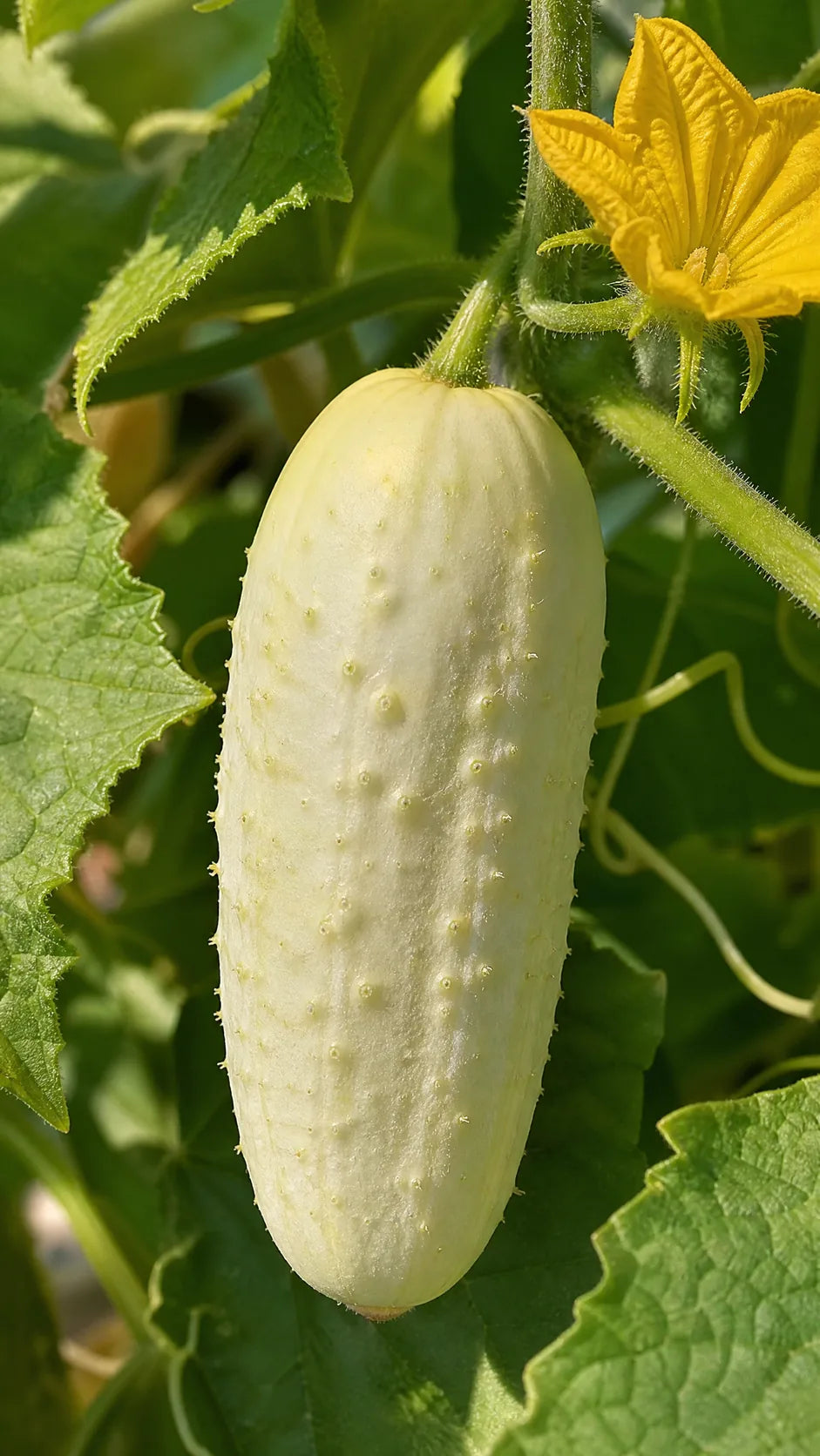 Agurk White Wonder frø – foto af agurkplanten
