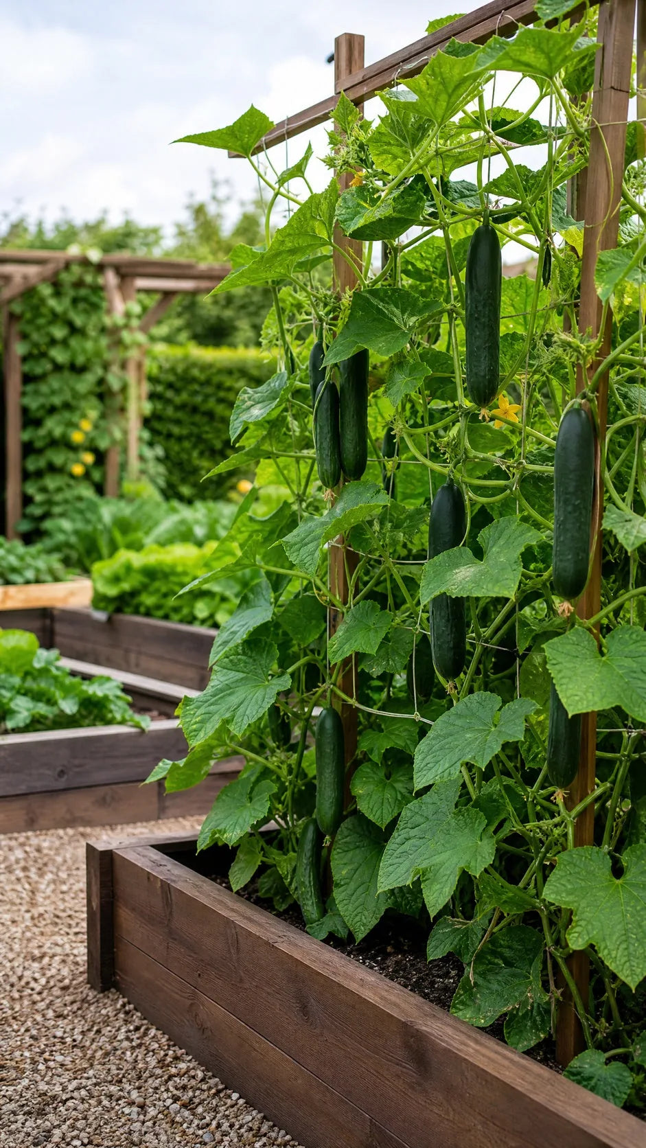 Agurk Marketmore frø – foto af agurkplanten