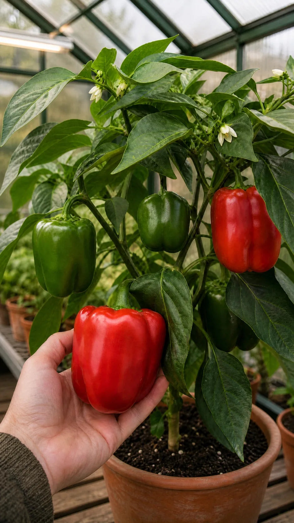 Peberfrugt 'California Wonder' frø – foto af grøntsagsplanten