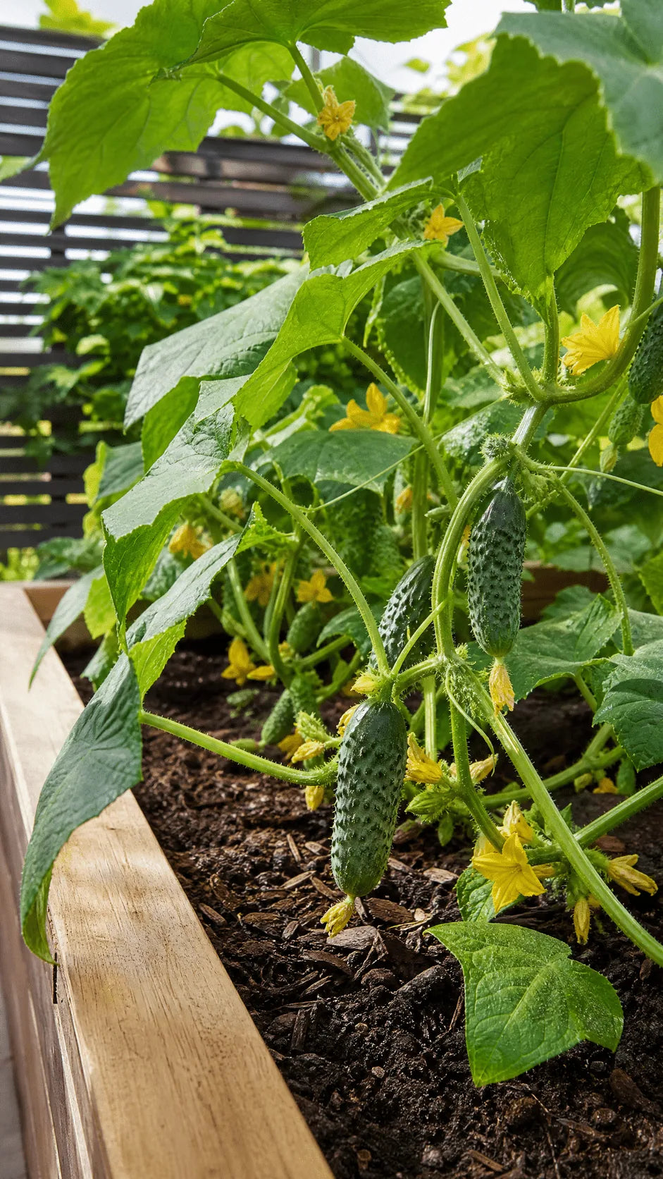 Agurk Cornichon de Paris frø – foto af agurkplanten