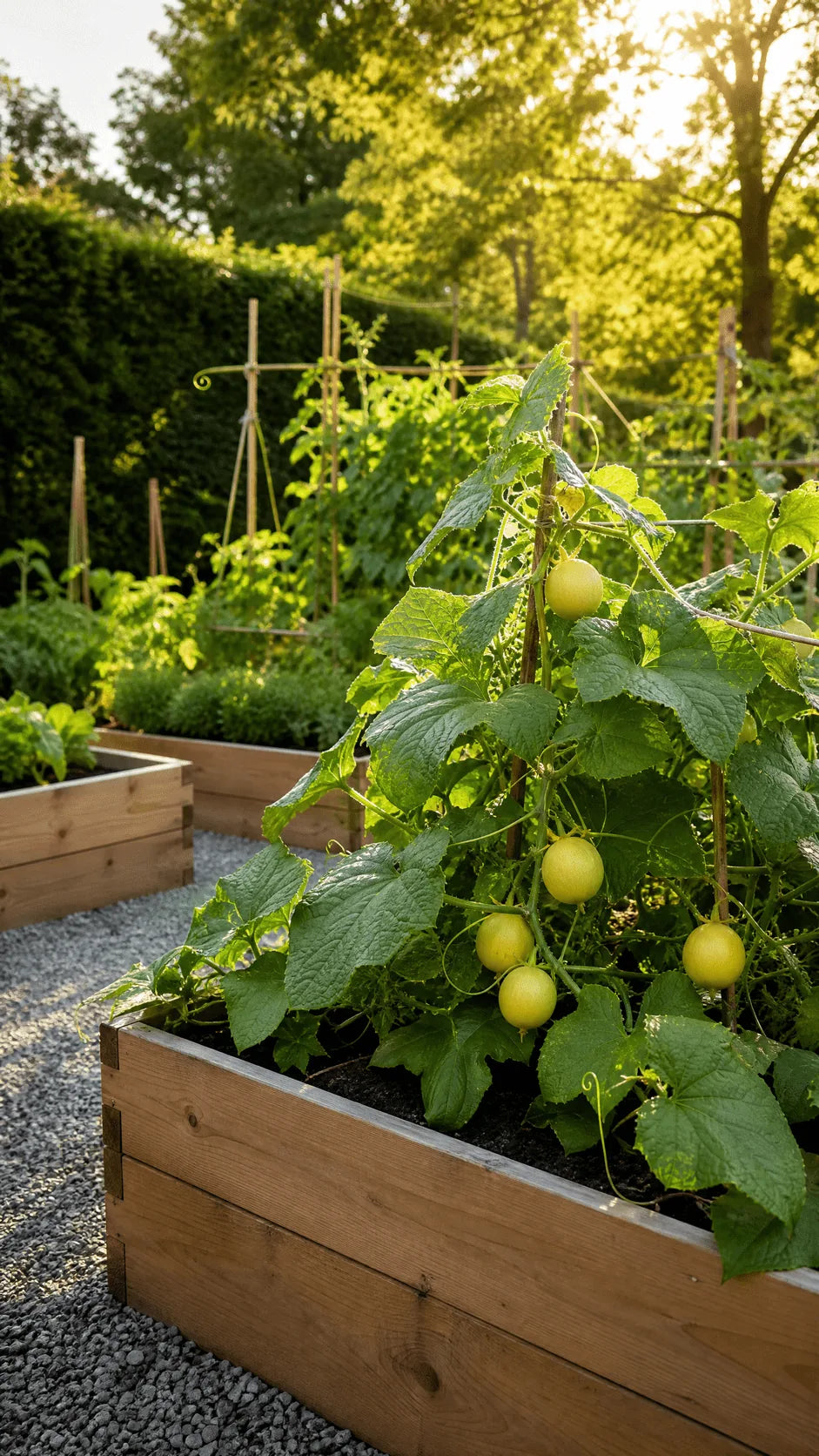 Agurk Crystal Apple frø – foto af agurkplanten