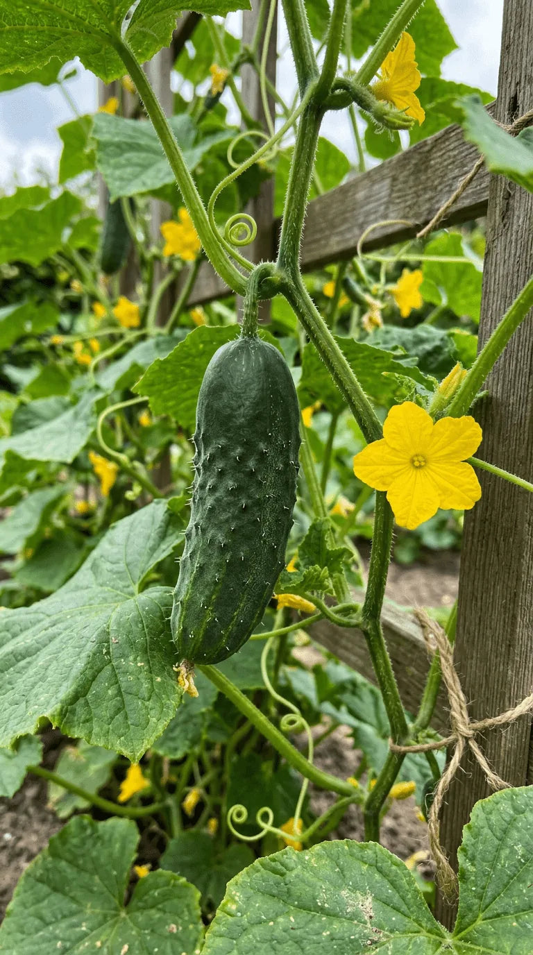 Agurk Marketmore frø – foto af agurkplanten