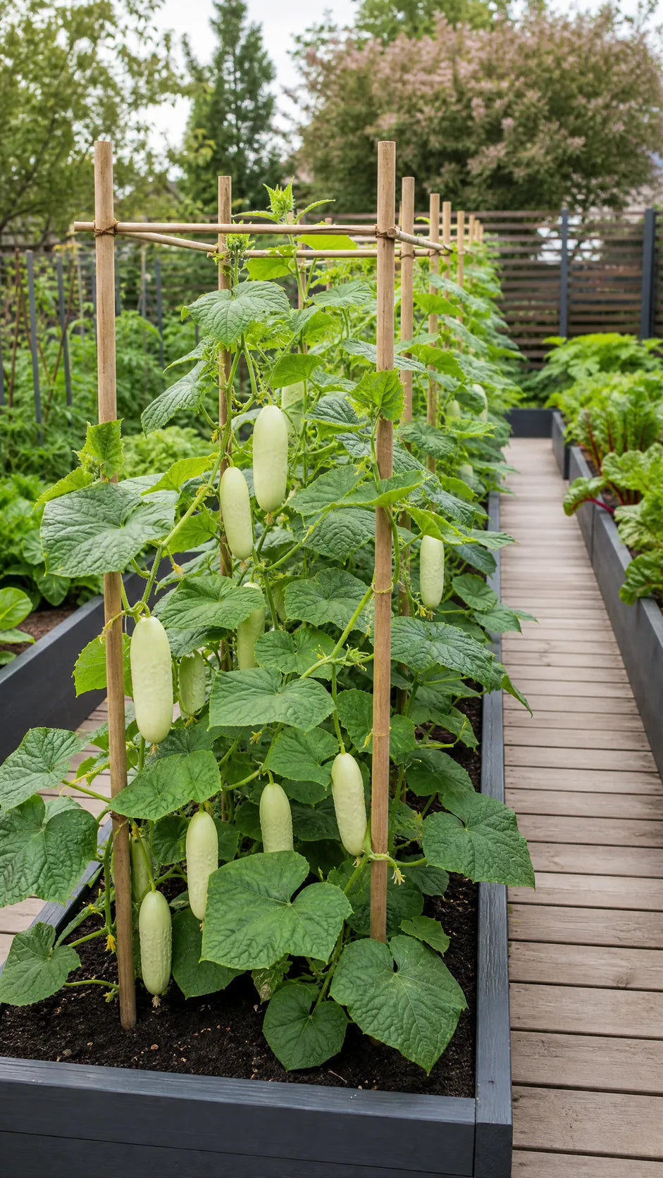 Agurk White Wonder frø – foto af agurkplanten