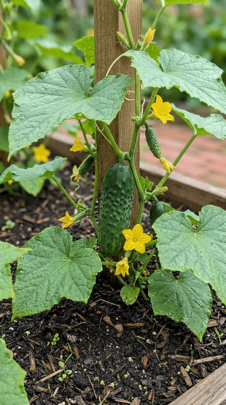 Agurk Marketmore frø – foto af agurkplanten