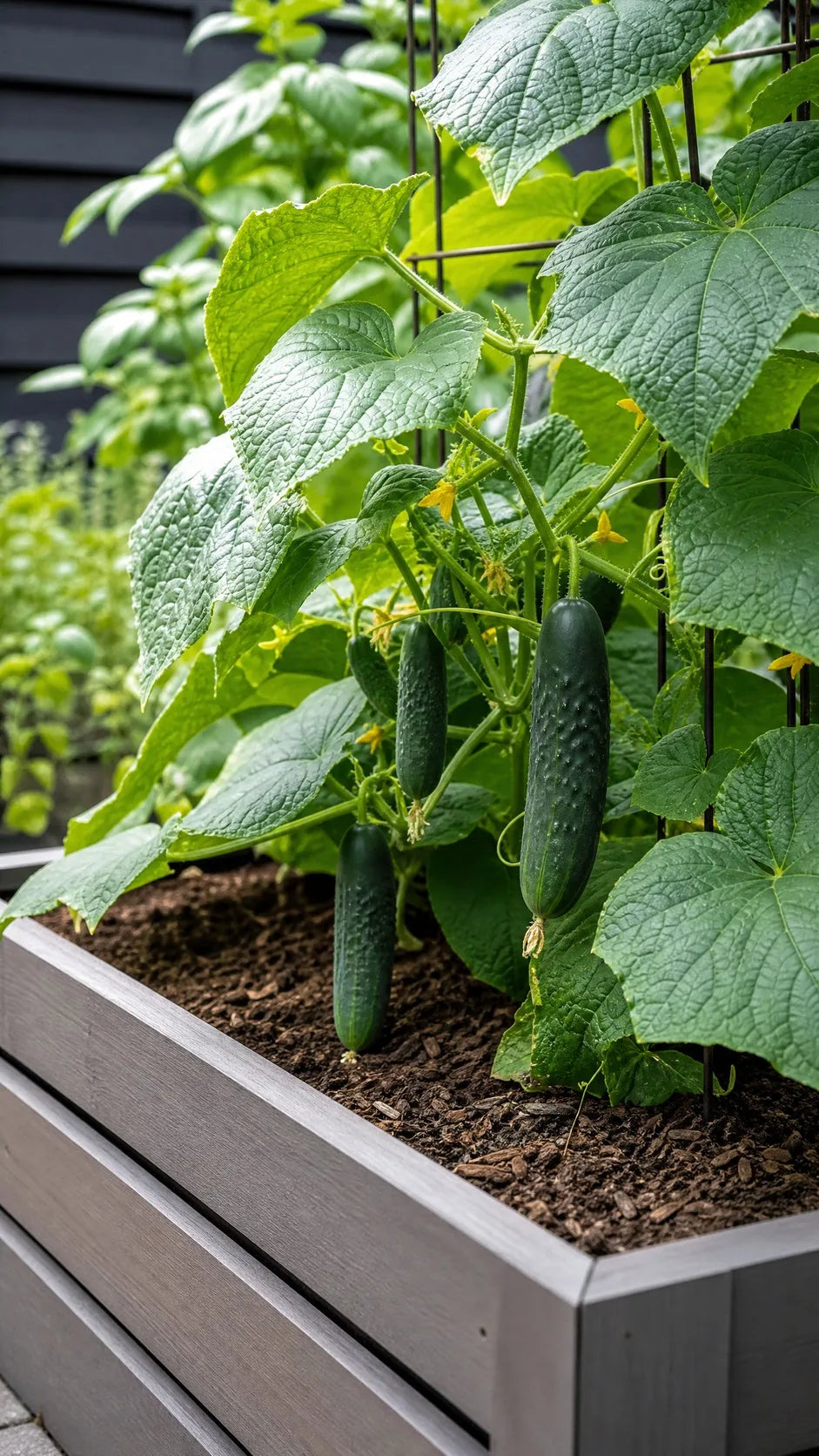 Agurk Marketmore frø – foto af agurkplanten
